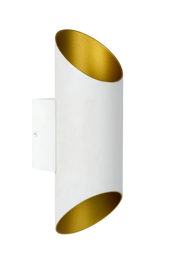 Lucide QUIRIJN - Lámpara de pared - Ø 10 cm - 1xG9 - Blanco - UIT